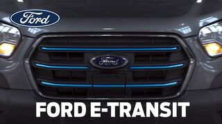 Ford Transit eléctrica,  350 kilómetros de autonomía y casi dos toneladas de carga