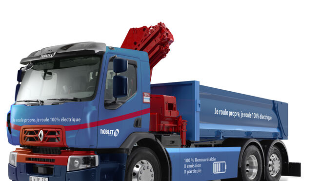 Renault Trucks entrega el primer camión de aproximación 100% eléctrico