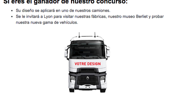 Diseña, tunea y gana en el concurso del nuevo Renault Trucks T Evolution