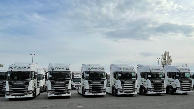 Scania entrega seis tractoras a Villart Logistic