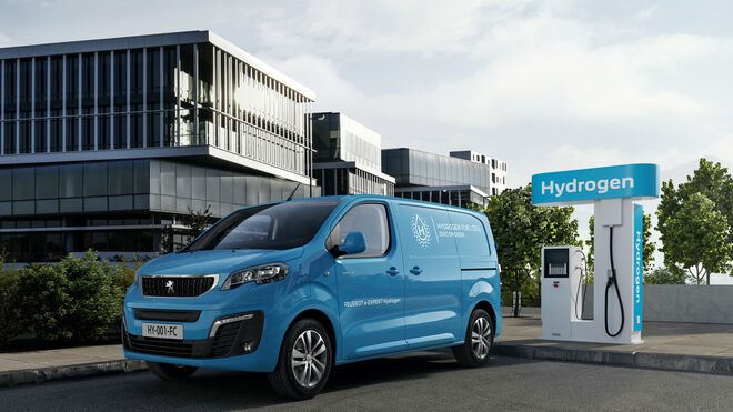 Peugeot anuncia el e-Expert con pila de hidrógeno para este año