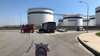 Una inspección de transporte de residuos en el Puerto de Barcelona certifica el cumplimiento de la normativa
