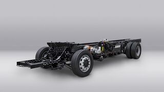 Volta presenta el chasis prototipo de su camión eléctrico de 16 toneladas