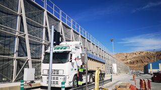 El puerto de Almería cuenta con una nueva báscula para camiones