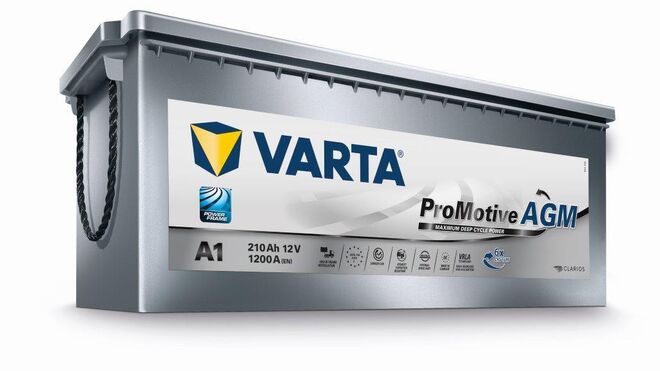 Varta presenta una nueva batería más duradera para camiones