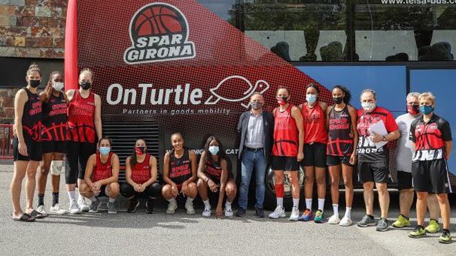 OnTurtle, patrocinador del equipo de básquet femenino Spar Girona