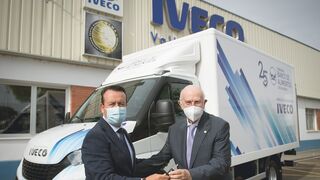 Iveco dona una furgoneta Daily al Banco de Alimentos de Valladolid