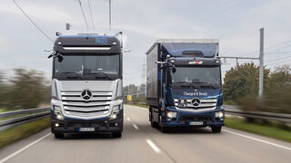 El camión de hidrógeno de Daimler Truck autorizado para circular por carretera
