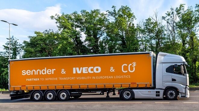 Iveco se alía con sennder y CO3 para mejorar el seguimiento de la carga