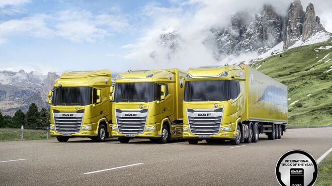 La nueva gama DAF se alza con el título de Truck of the Year 2022
