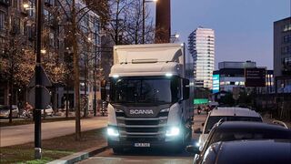 Scania presenta novedades en sus camiones híbridos
