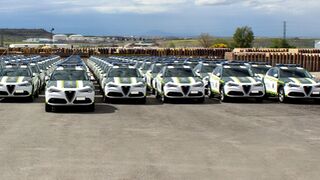 La Guardia Civil refuerza la inspección en carretera con 301 nuevos Alfa Romeo Stelvio