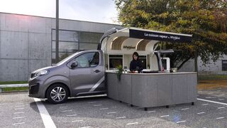 El "foodvan" de Peugeot