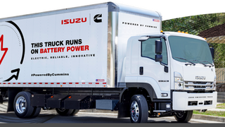 Cummins e Isuzu producirán un camión eléctrico