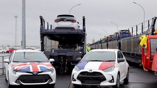 270 trenes anuales transportarán vehículos Toyota desde Reino Unido