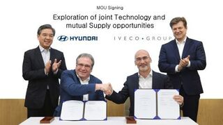 Iveco y Hyundai firman un acuerdo de colaboración