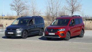 Renault Kangoo y Volkswagen Caddy: Rivales para rato