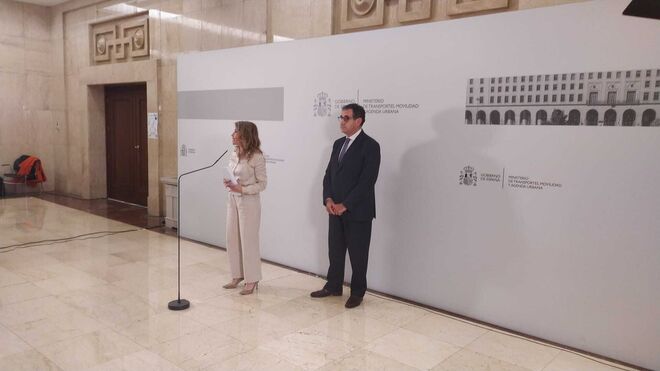 Raquel Sánchez anuncia un acuerdo con los transportistas para bonificar el gasóleo a partir del 1 de abril