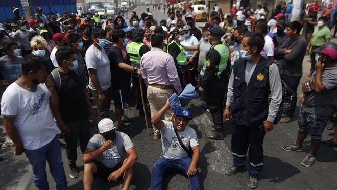 El paro del transporte en Perú deja un primer muerto por arma de fuego