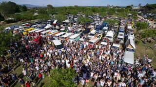 Récord de asistencia en el festival de furgonetas de Volkswagen
