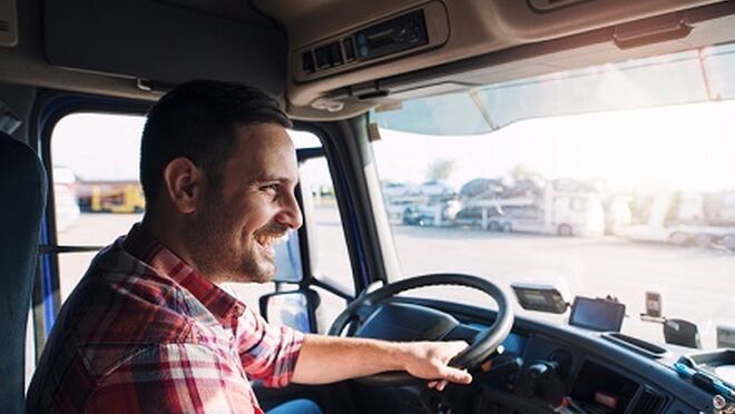 El paro entre los conductores de camión sigue en descenso: cae un 20,4% en mayo