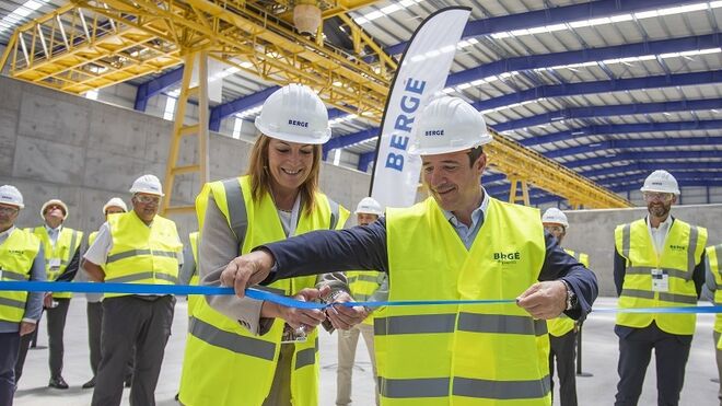 Bergé inaugura una terminal para graneles en el Puerto de Huelva