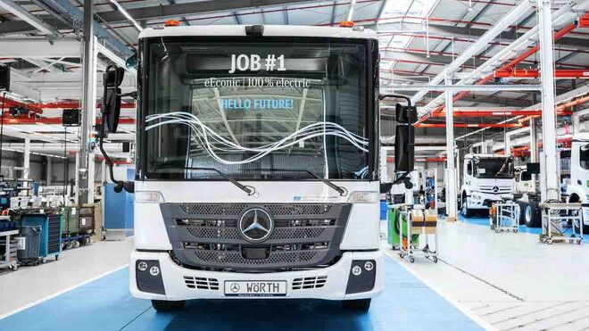 El Mercedes Econic eléctrico ya se fabrica en serie