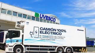 Uvesco realiza pruebas con dos camiones eléctricos