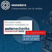 Monedero estará presente un año más en  Automechanika Frankfurt