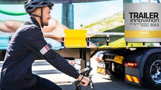 Kögel crea un sistema que avisa a peatones y ciclistas cuando se acerque un camión