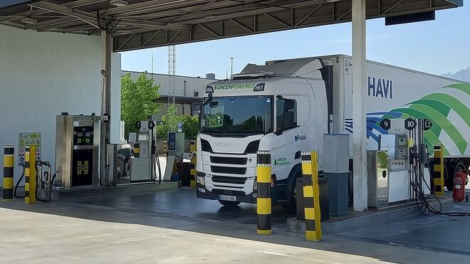 HAVI se compromete a usar biometano en varios de sus camiones Scania