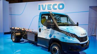 Iveco y Hyundai presenta su primera Daily eléctrica de celda de combustible