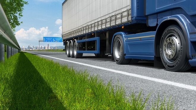 Continental presenta soluciones de neumáticos para el transporte sostenible de mercancías