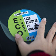 Greenpeace exige quitar la etiqueta Eco a los camiones y furgonetas de gas natural