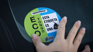 Greenpeace exige quitar la etiqueta Eco a los camiones y furgonetas de gas natural