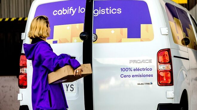 La paquetería de Cabify alcanza el medio millón de trayectos en ocho meses