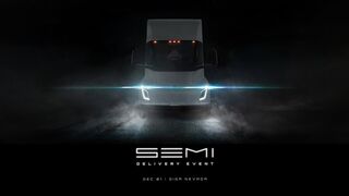 El Tesla Semi se estrena con "Pepsi" en su primera entrega.