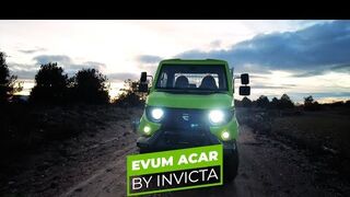 Evum aCar, el mini-etruck 4x4 de Invicta, muestra sus cualidades