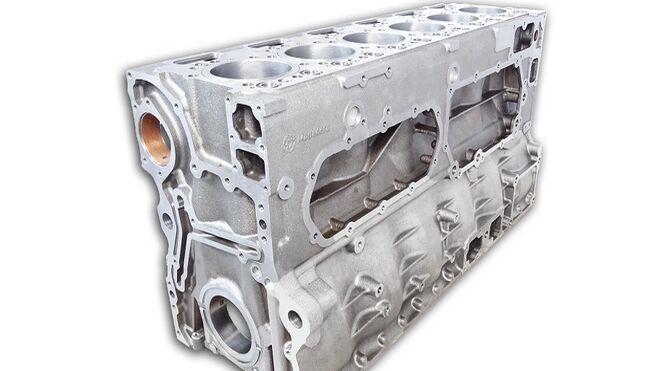 Monedero desarrolla un nuevo bloque DT12 de Scania  "más resistente y duradero"