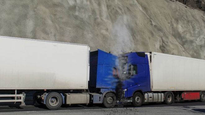 Accidentes típicos en camiones y tecnologías que los evitan