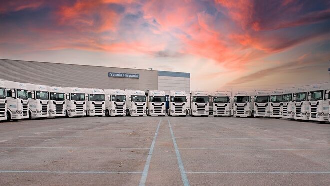 Scania entrega 30 camiones de la serie S a AupaTrans