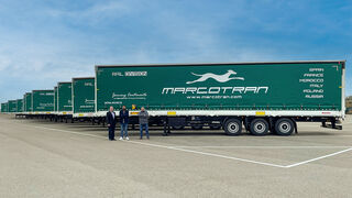 Marcotran adquiere 25 semirremolques Kögel para el transporte combinado