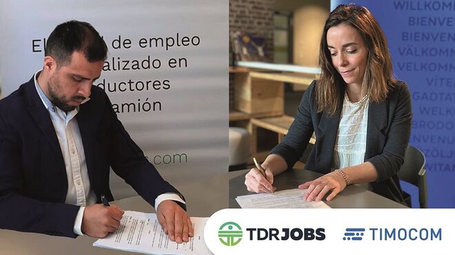 Timocom colabora con TDR Jobs para paliar la escasez de conductores