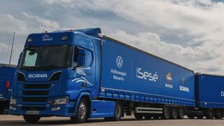 Scania y Sesé avanzan en el uso de HVO también para duotráiler