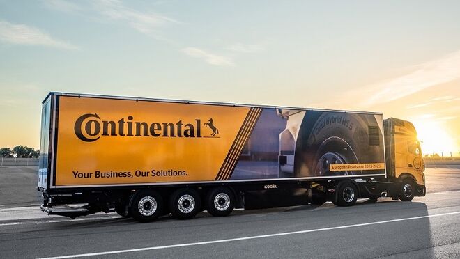 Continental recorrerá 35 países en camión para mostrar sus servicios