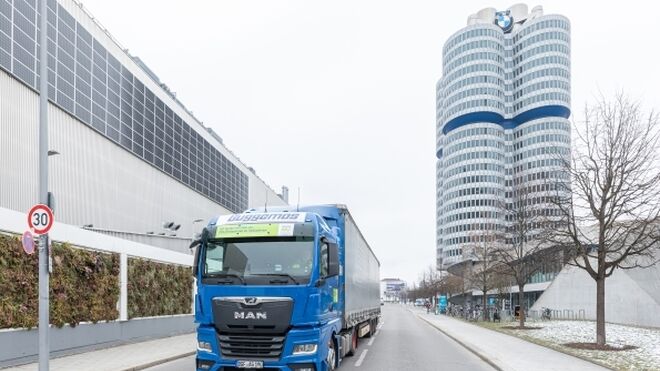 BMW prueba diez camiones MAN que utilizan aceite usado como combustible