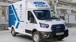 Ford probará tres años una flota de furgonetas eléctricas de pila de hidrógeno