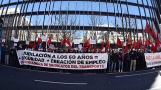CGT mantiene su huelga de conductores este jueves por la jubilación a los 60 años
