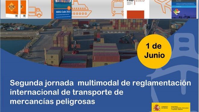 El Ministerio organiza este jueves una jornada sobre transporte de mercancías peligrosas