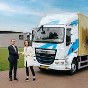 DAF dona un camión LF Electric al Museo Van Gogh de Ámsterdam